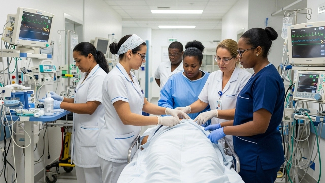 Especialização em Enfermagem: Enfermagem em Urgência e Emergência